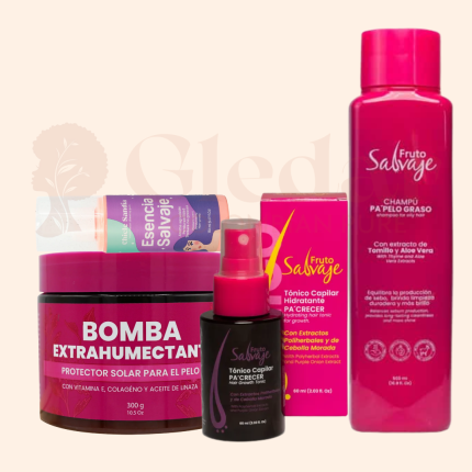 kit hidratación y crecimiento graso